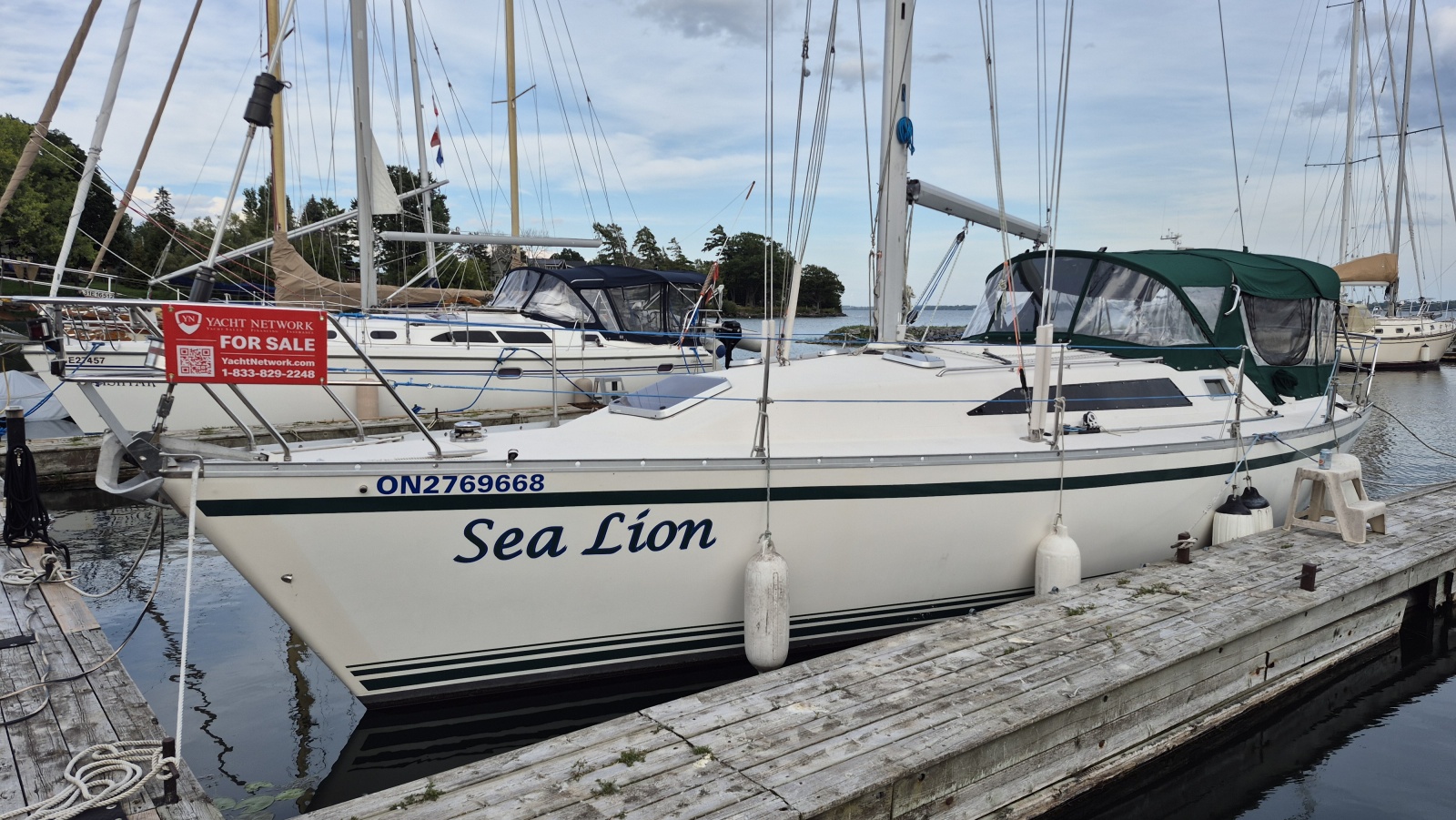 1988 Canadian Sailcraft CS 36 MERLIN — photo 1