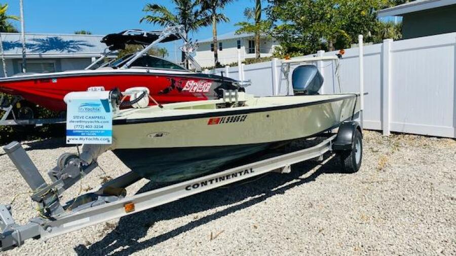 1983 Maverick 18 Flats Boat — photo 1