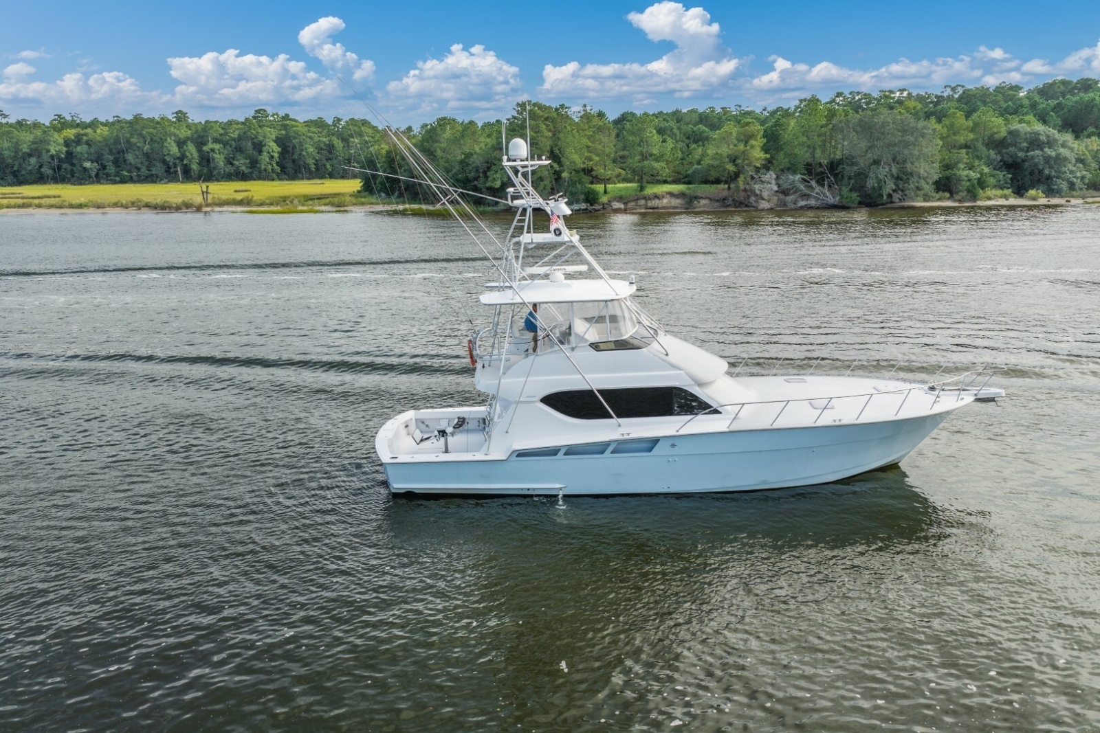 2000 Hatteras 55 Convertible — photo 1