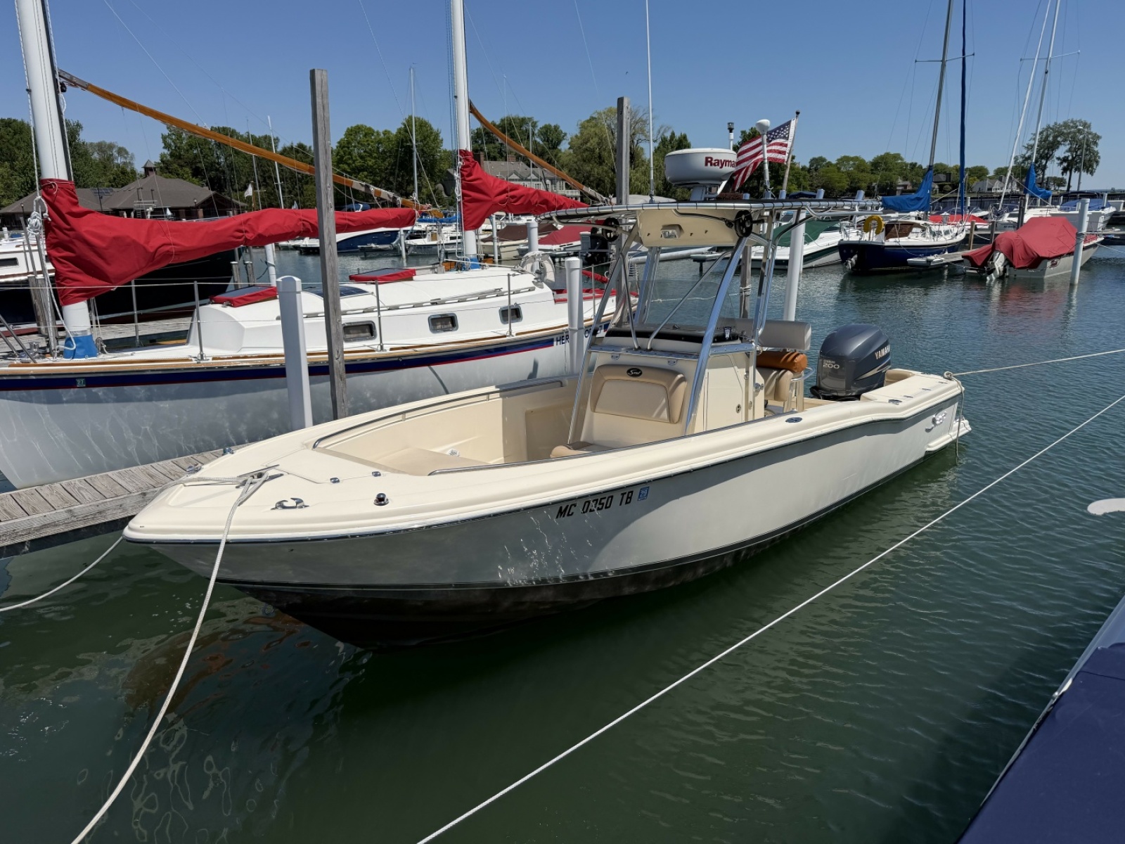 2007 Scout 242 Sportfish — photo 1