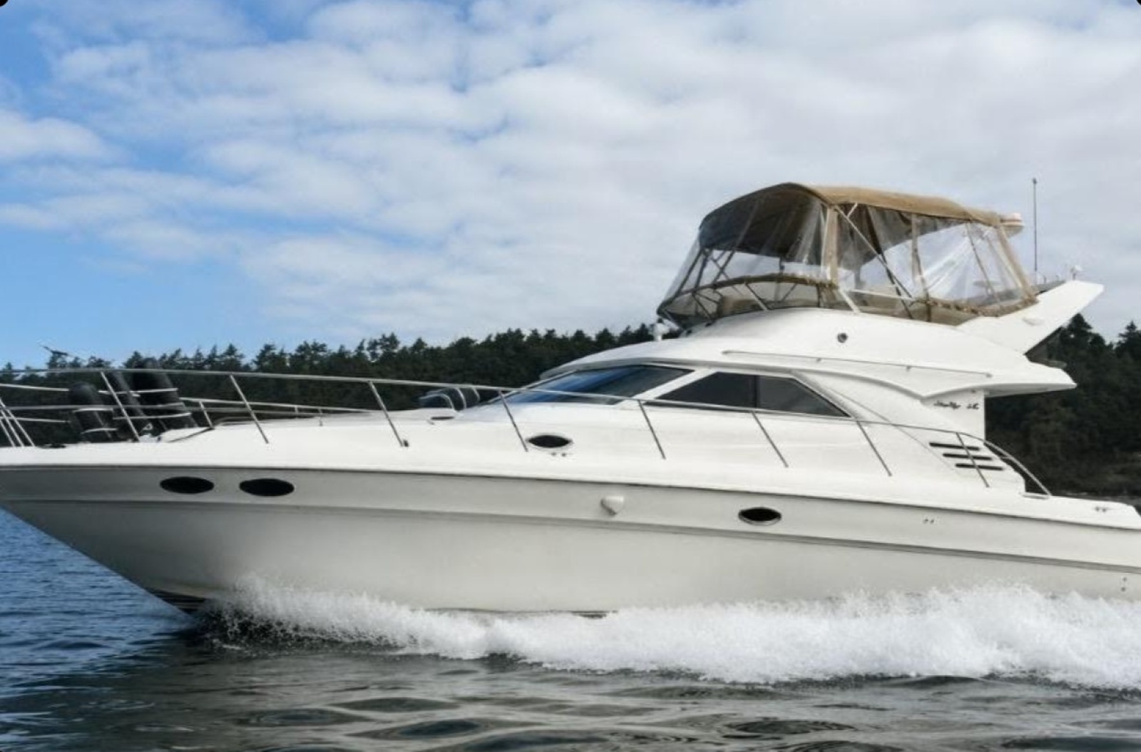 1998 Sea Ray 400 Sedan Bridge — photo 1